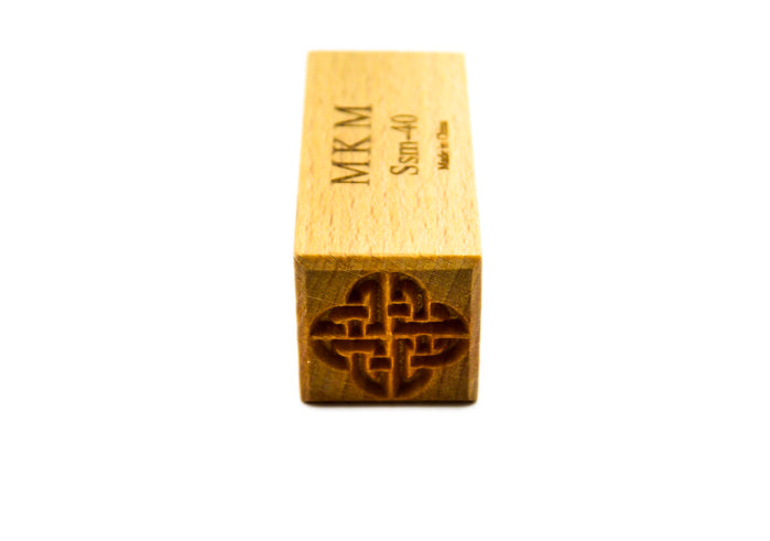 MKM Ssm-40 Medium Square Wood Stamp image 1