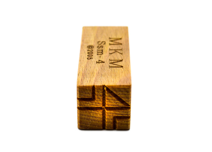 MKM Ssm-4 Medium Square Wood Stamp image 1
