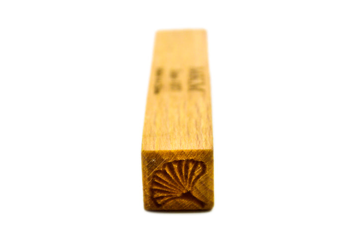 MKM Sss-107 Small Square Wood Stamp, Gingko Leaf image 4