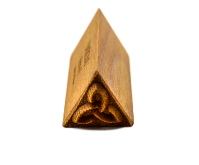 MKM Stm-41 Medium Triangle Wood Stamp image 2