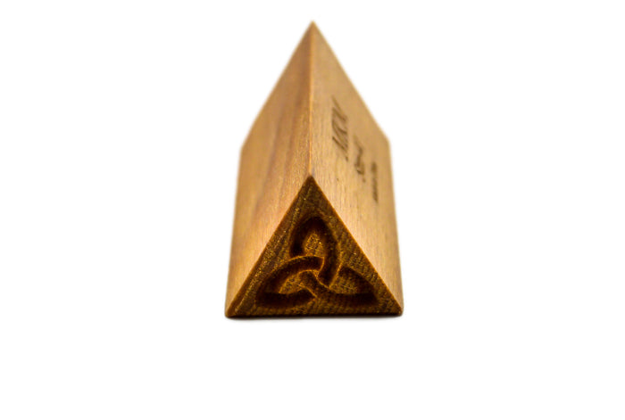 MKM Stm-41 Medium Triangle Wood Stamp image 1