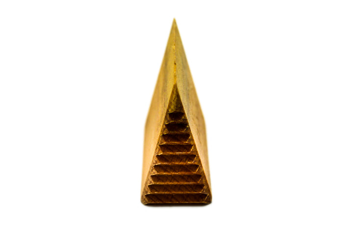 MKM Stm-T3 Medium Tall Triangle Wood Stamp image 3