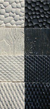 Chinese Clay Art USA XL Plastic Texture Mats, Wood Pattern image 2