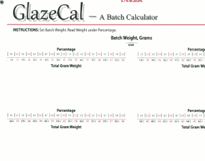 bigceramicstore-com,GlazeCal Glaze Conversion Slide Rule,BigCeramicStore.com,Tools - Glaze Making