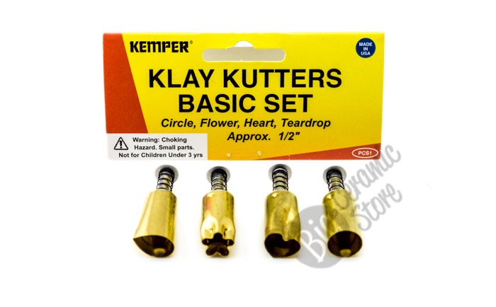 bigceramicstore-com,Kemper 1/2" Pattern Cutter Set,Kemper,Tools - Handbuilding