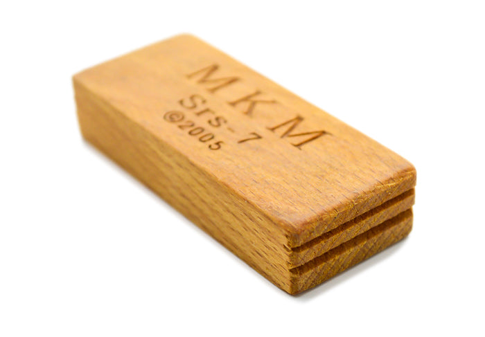 MKM Srs-7 Small Rectangle Wood Stamp image 1